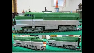 Custom Tyco Northern Pacific? Shark diesel locomotive REVIEW