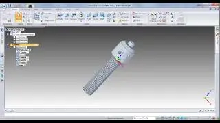 Screw Jack Part 3 Screw spindle  (Solid Edge ST6)
