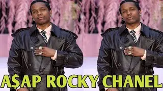 A$AP Rocky attends the SS26 Chanel Haute Couture Fashion Show in Paris