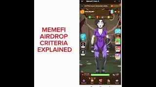 Memefi eligibility criteria to qualify for the airdrop
