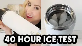 Yeti Rambler 26oz Bottle Chug Cap Review & 40 Hour Ice Test