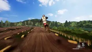 Ken Roczen,, Honda at compound MXGP 3.. 3rd and first person cams.