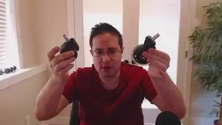 Upgrading My Office Chair From Caster Wheels to Rollerblade Wheels