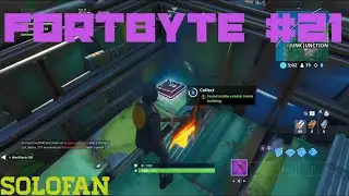 Fortnite|Fortbyte #21 Found Inside A Metal Llama🦙 Building