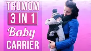 Trumom USA 3 in1 Baby Carrier Kangaroo bag for Kids 0 to 36 Months Old (Upto 12 Kg) - 2005