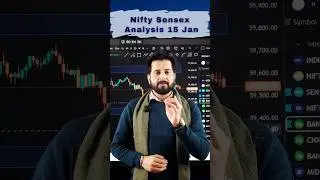 Nifty, BankNifty & Sensex Prediction for Tomorrow, 15 January, Complete Market Analysis