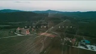 Свадебное видео в аббатстве Сан-Гальгано в Тоскане, Италия
