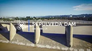Sepulveda Dam with the Phantom 3 Pro
