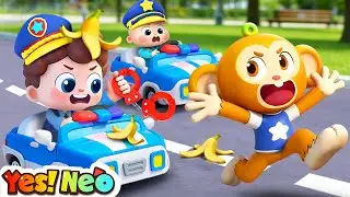 Police Patrol Team🚓 | Learn Good Habits with Little Policeman | Nursery Rhyme & Kids Song | Yes! Neo