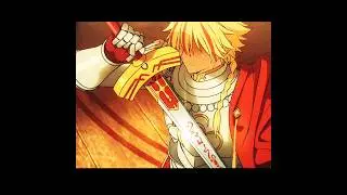 Excalibur - Fate Strange Fake -  Saber? #anime #animeedit #shortsfeed