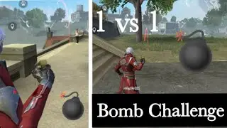 Only Bomb Challenge 💣 💣 | 1 vs 1 Challenge | free fire 🔥 |