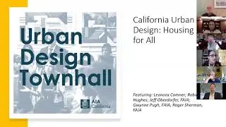 CA Urban Design: Housing for All