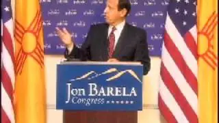 Democrat Robert Aragon on Jon Barela