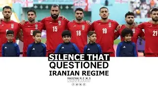 Silent protest from Iranian Team during national anthem in FIFA World Cup 2022 | Pakistan Now