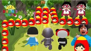 Tag with Ryan Egg Surprise - Combo Panda Halloween Update 🆚 Robo Ryan KAJI Gameplay !