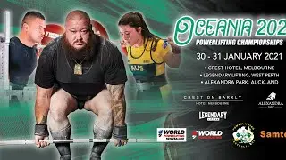 World Powerlifting 2020 Oceania Championships Melbourne Session 1