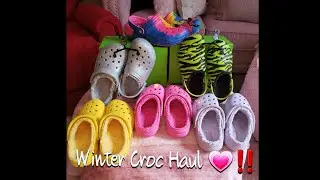 Winter Croc Haul 💗