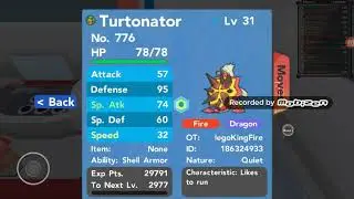 HOW TO GET TURTONATOR IN Pokemon Brick Bronze!