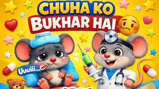 👉 Aaj Mangalwar Hai | Chuha Ko Bukhar Hai 🐭🤒 | Funny Kids Rhyme in Hindi | ABCify