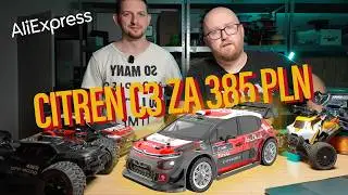Citroen C3, Lancia Delta, VW Polo RALLY RC 1/14  z Aliexpress za ~ 385 PLN