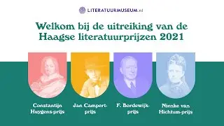 Uitreiking Haagse Literatuurprijzen 2021