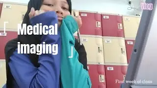 Medical imaging student vlog #1 : my first week of class