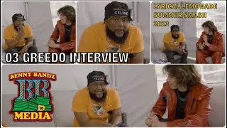 03 GREEDO Interview Lyrical Lemonade Summer Smash 2023 presented by #spkrbx