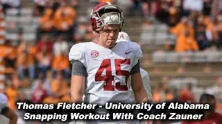 Thomas Fletchers Snapping Workout After His ONE on ONE Training Sessions with Coach Zauner.
