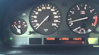 bmw e38 740i chip 0-100 km