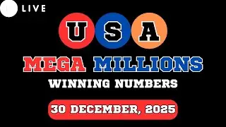 Mega Millions Lottery Drawing for Dec 30, 2025 - Live Winning Numbers & Results