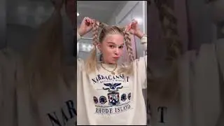 Easy Double Knotted Bun Tutorial