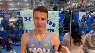 Колин Сальман одержал неожиданную победу в забеге на 800 метров на соревнованиях Millrose Games, ...