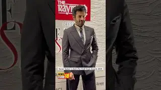 Karan Tacker Spotted In Delhi For ELLE Style Awards 2025 #shorts