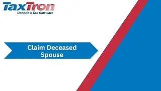 How to Report a Deceased Spouse on a Tax Return