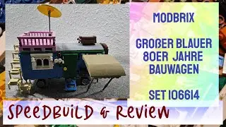 Modbrix' großer blauer 80er Jahre Bauwagen: Steiler (Löwen) Zahn oder Puste(blume)kuchen?