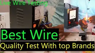 Best quality electric wire for house ! Top 5 Brands electric wire quality compair with  Hosper wire