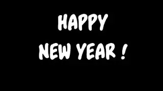 A new year, a new start !