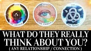 PICK A CARD 🔮 🤔 WHAT DO THEY REALLY THINK ABOUT ME? 🤔 🔮 Platonic/Romantic/Family/Work Tarot Reading