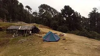 Camping near Bekal Tal,Uttarakhand  #trekking #brahmataltrek #explore #morningvibes #travel