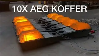 10X AEG Koffer with 50W SON start