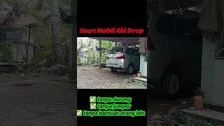 Cara Menyalakan Mobil Saat Aki Drop / Lemah / Soak #toyota #daihatsu #avanza #xenia #rwd #starter