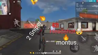 2 Sniper🔥Headshot🤯and killing montus.