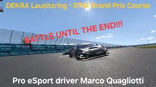 Battle until the last turn!!! DTM 2025 at DEKRA Lausitzring (Training for DTM eSport 2026)