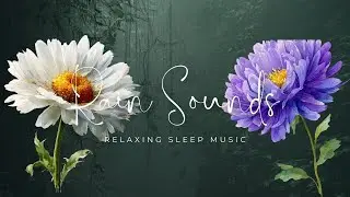 Rain Sounds Falling on Flowers 🌧️🌸 Deep Sleep Therapy | Anxiety Relief & Stress Healing