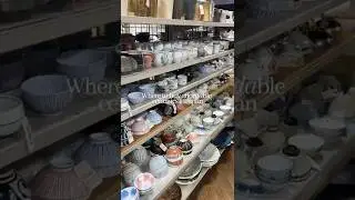 где купить недорогую керамику в Японии #осака #япония #путешествияпояпонскойкерамике