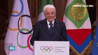 Inaugurazione della 145^ Sessione del Comitato Olimpico Internazionale col presidente Mattarella