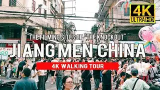 4K HDR 60fps: Walk Along Tianning & Lianping Roads, Jiangmen &mdash; 