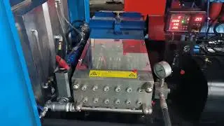 1500bar 85L/min diesel engine hydro jetting machine