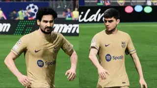 EA SPORTS FC 24 - All Barcelona Players Faces