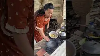 MASAK PAKIS TUMIS PEDAS II TERONG BAKAR II LALAP KABAU di pondok kebun hari ini